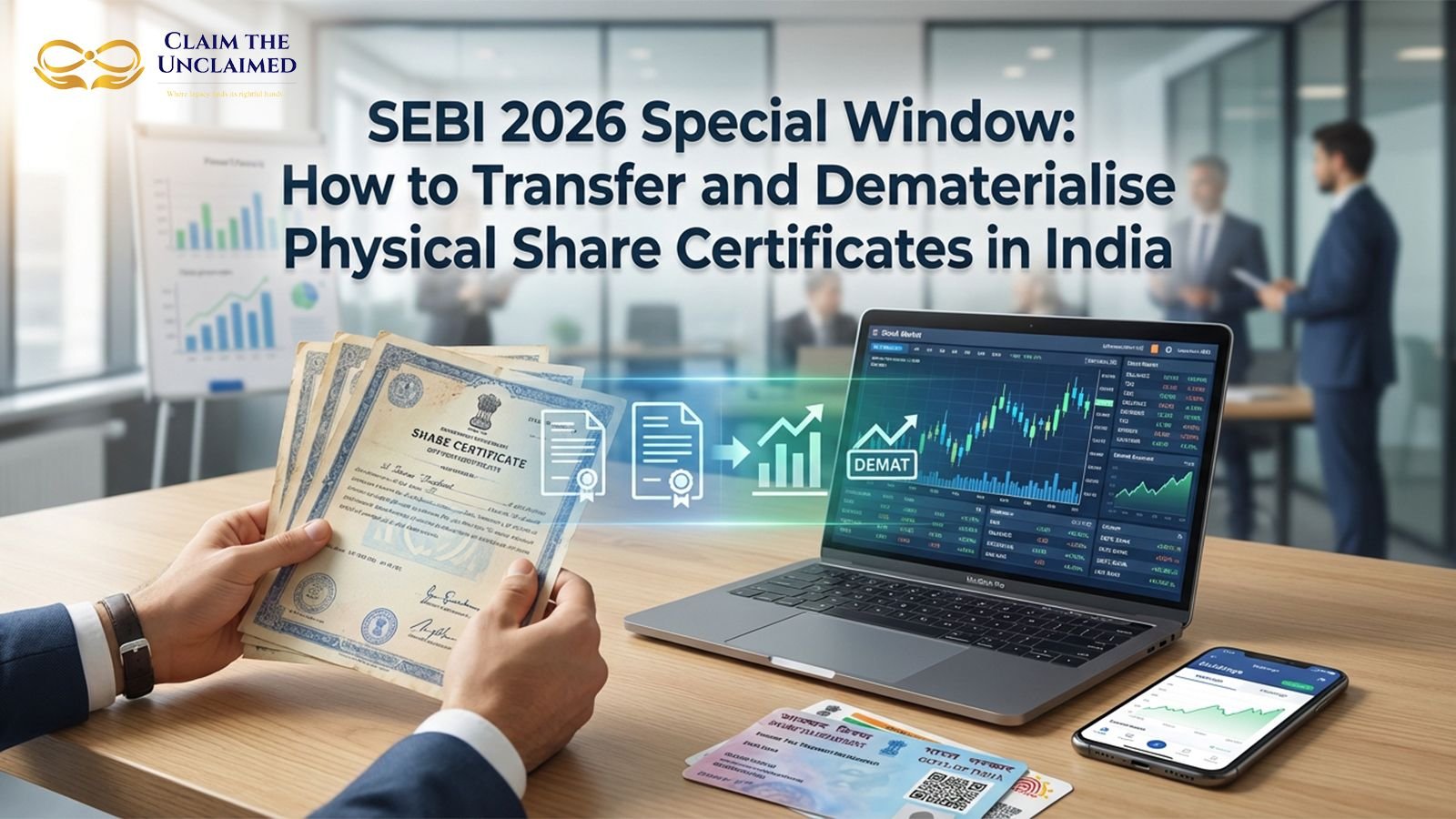 SEBI 2026 Special Window: How to Transfer and Dematerialise Physical Share Certificates in India